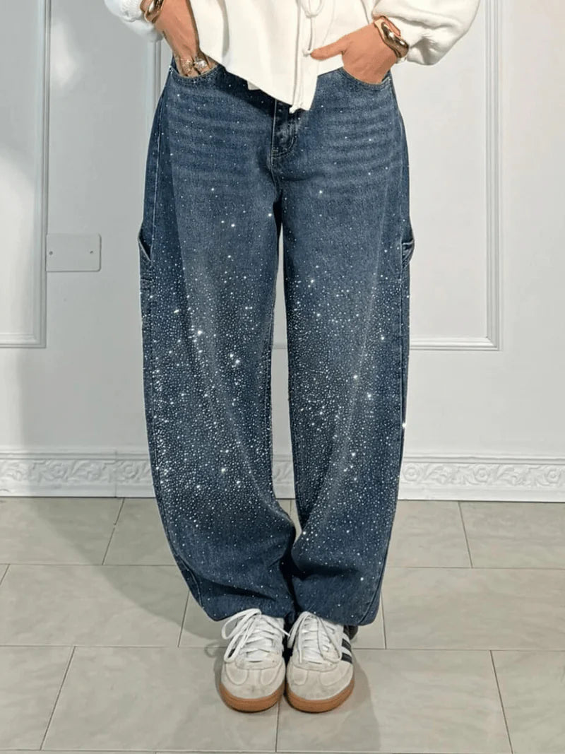 Chelsey - Glitter Jeans