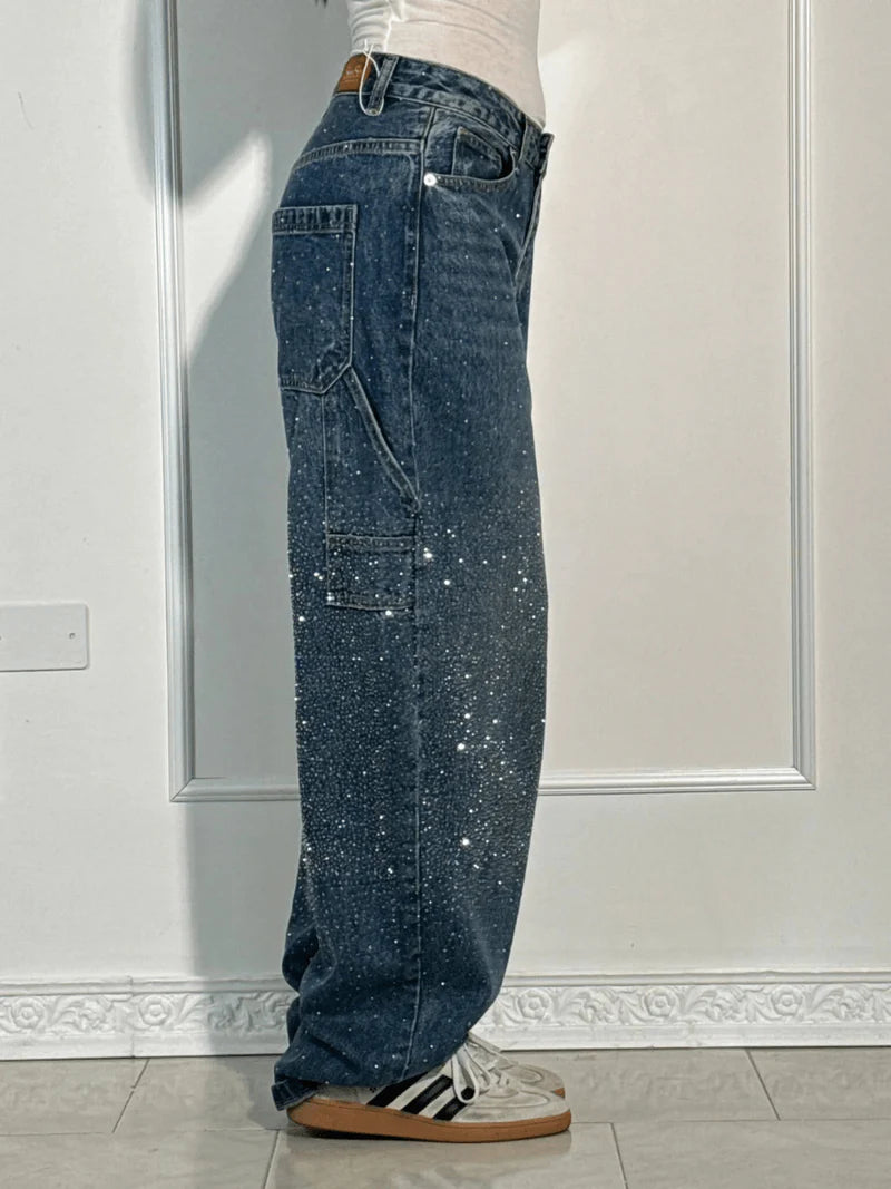 Chelsey - Glitter Jeans