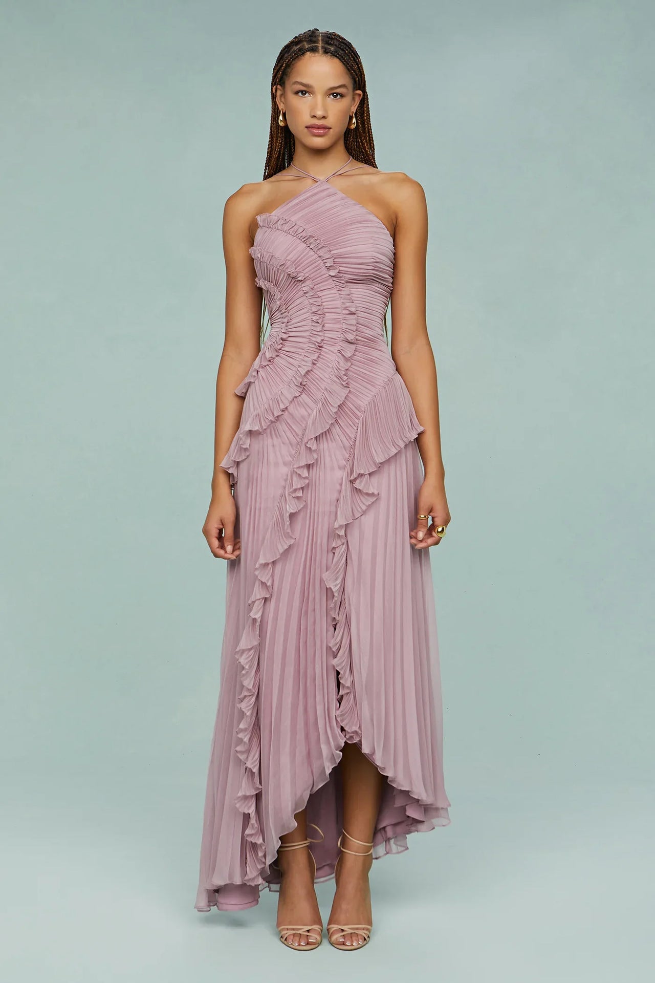 Delphine - Chiffonjurk