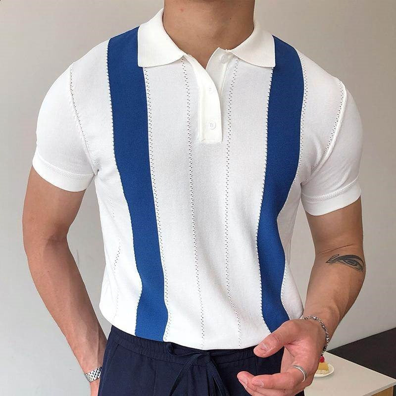 Giancarlo - Gestreepte Polo