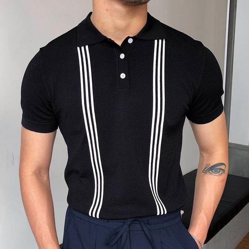 Giancarlo - Gestreepte Polo