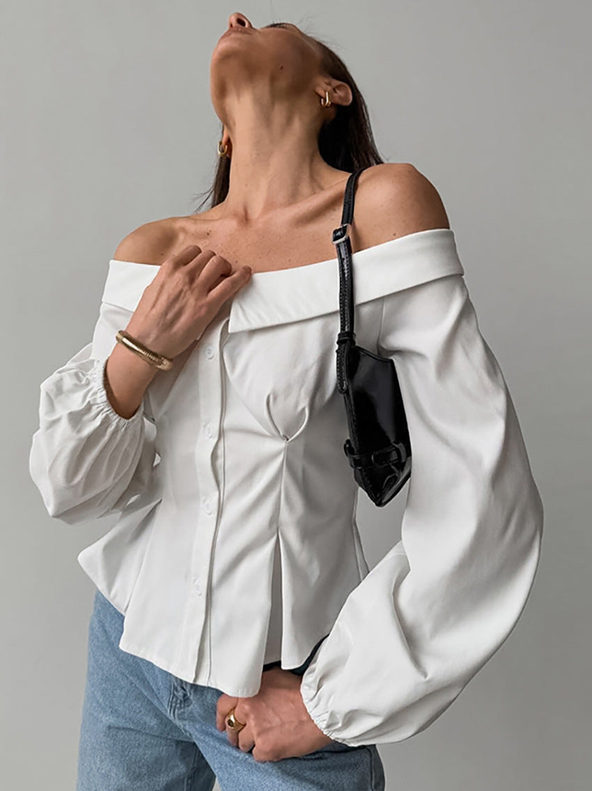 Lieve - One-Shoulder Blouse
