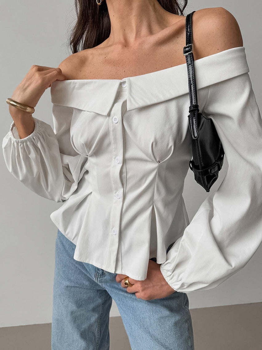 Lieve - One-Shoulder Blouse