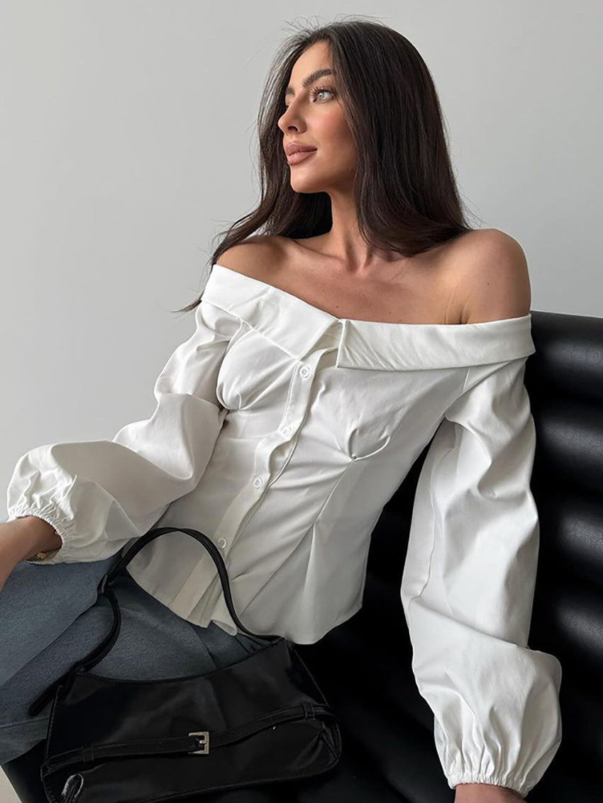 Lieve - One-Shoulder Blouse