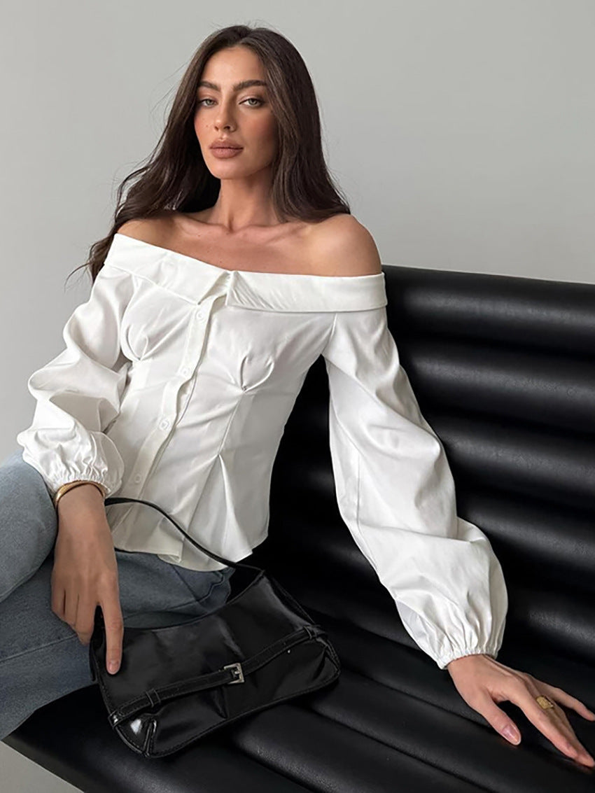 Lieve - One-Shoulder Blouse