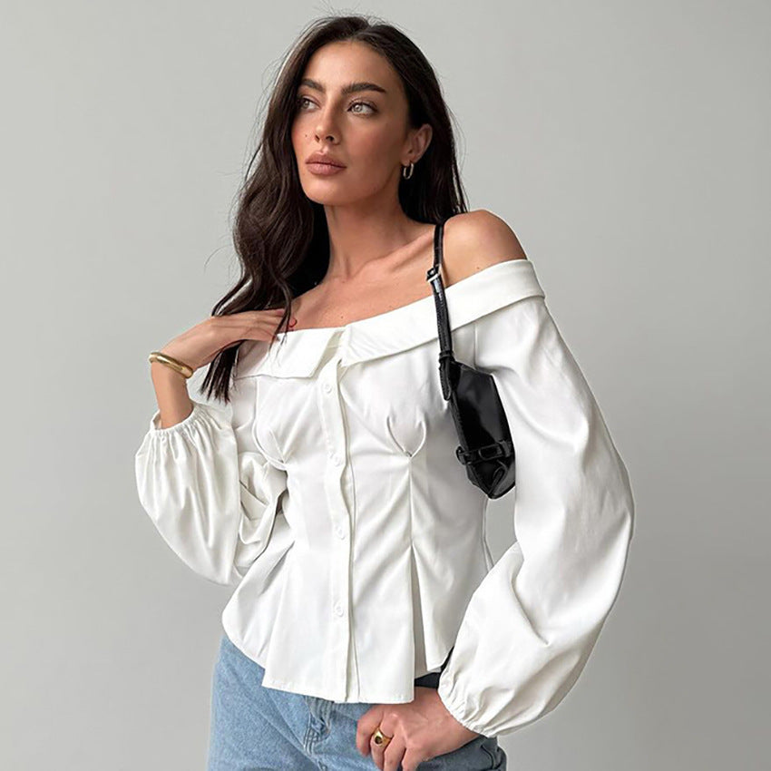 Lieve - One-Shoulder Blouse