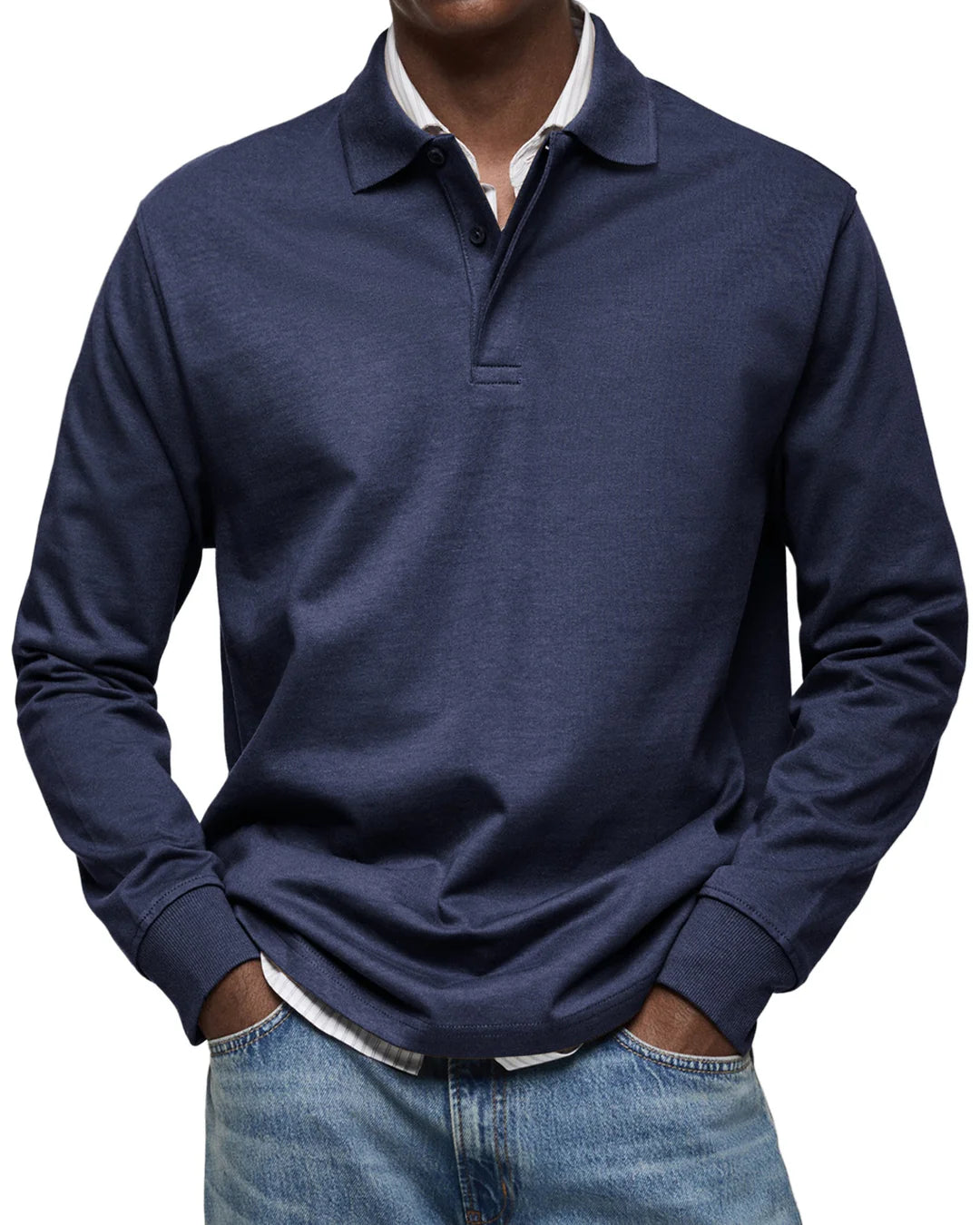 Maxim - Polo met Lange Mouwen