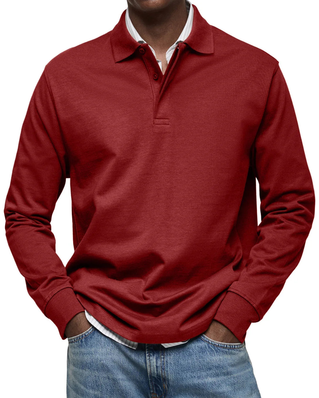 Maxim - Polo met Lange Mouwen