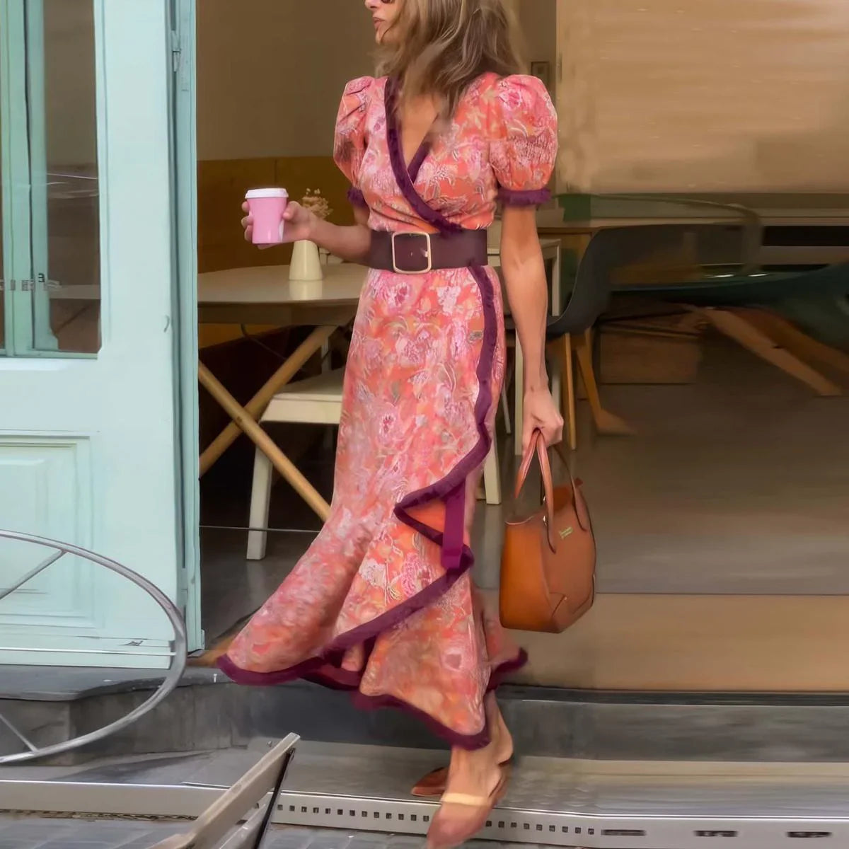 Meri - Elegante Maxi-Jurk
