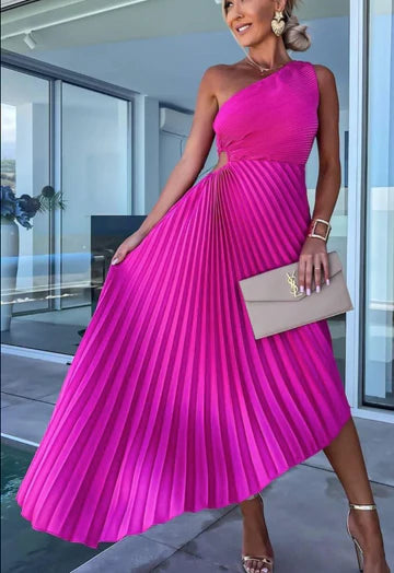 Momo - One-Shoulder Cocktailjurk