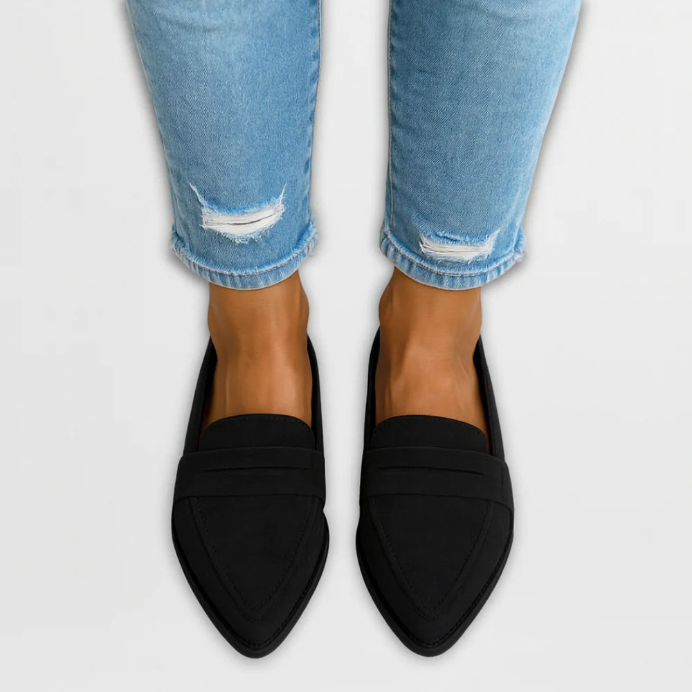 Nora - Suède Loafers