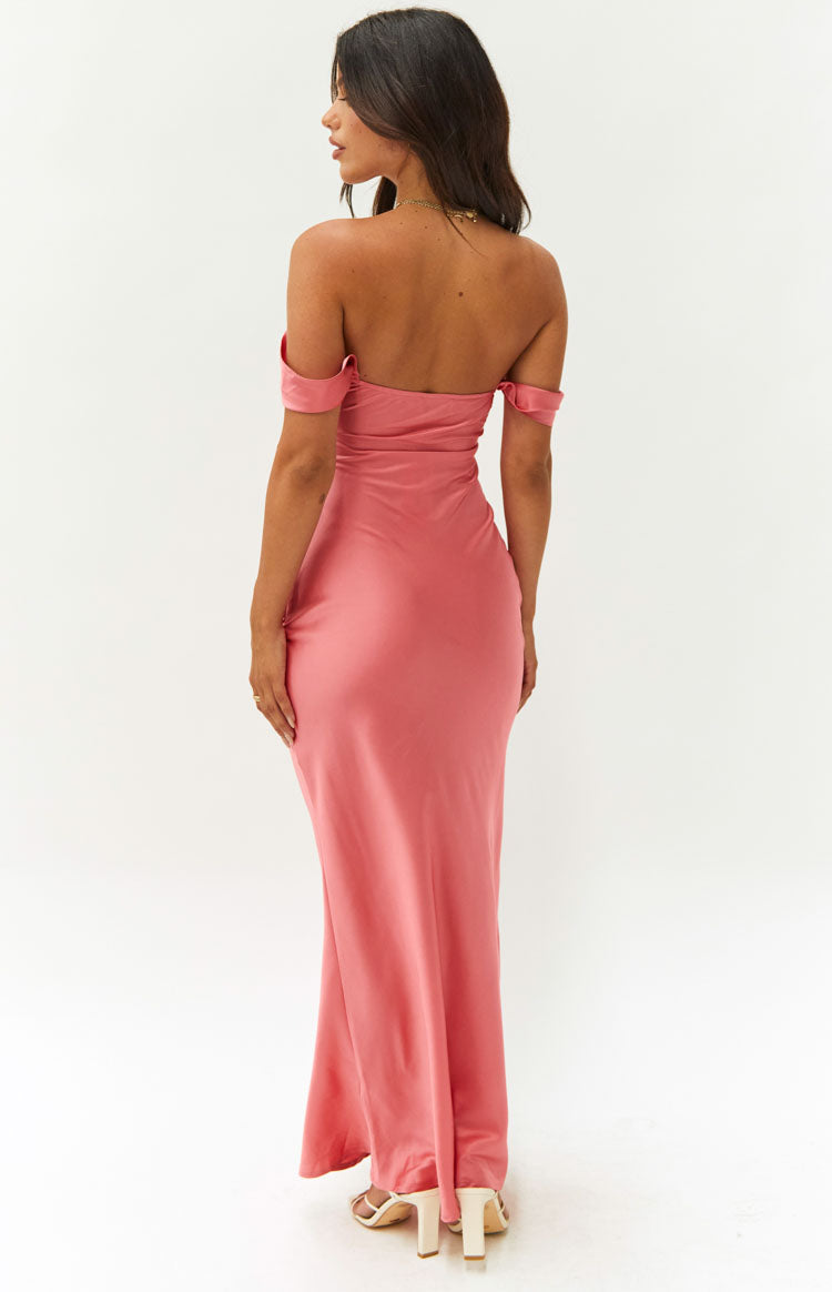 Rosalia - Elegante off-the-shoulder jurk