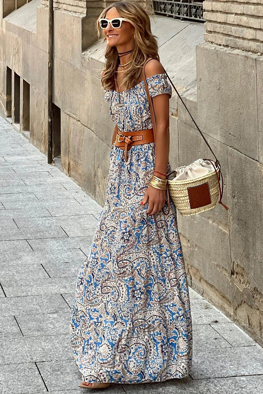Tracy - Boho Maxi-Jurk