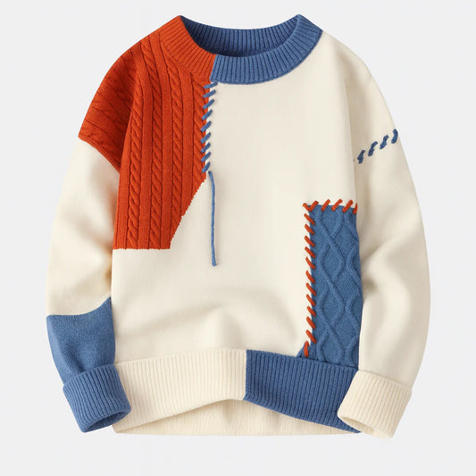 Eddy - Patchwork Sweater