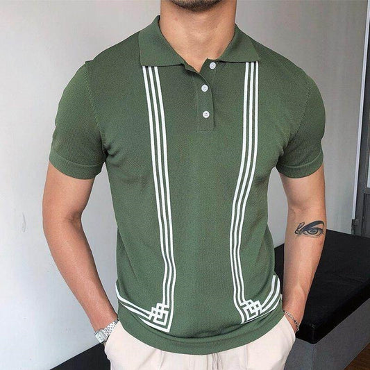 Giancarlo - Gestreepte Polo