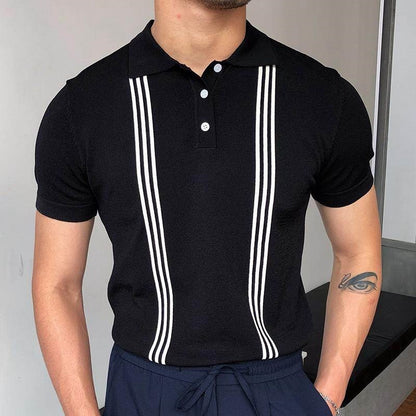 Giancarlo - Gestreepte Polo