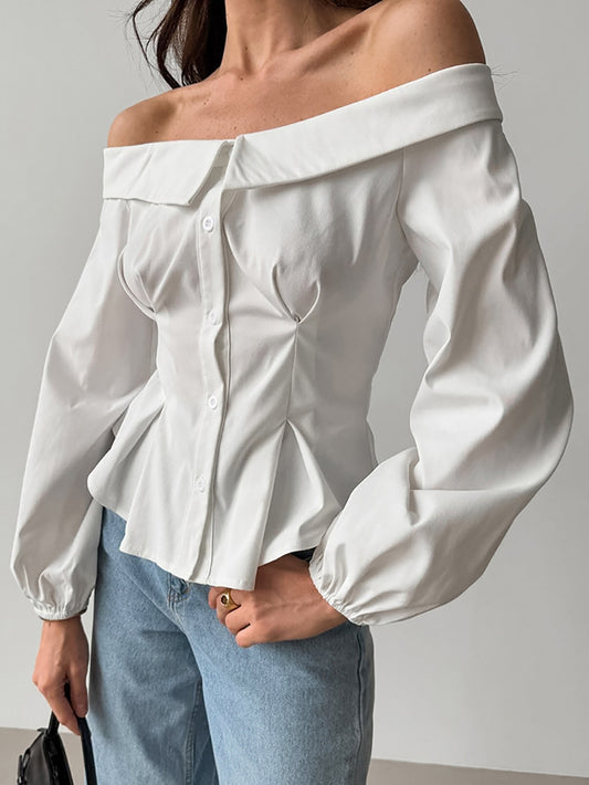 Lieve - One-Shoulder Blouse