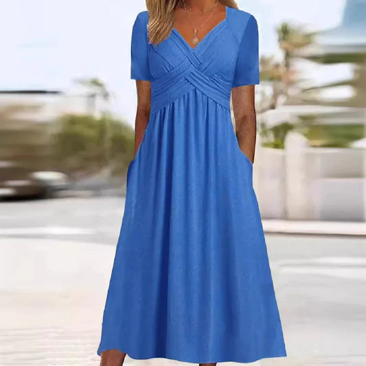 Linda - Zomerse Maxi-Jurk