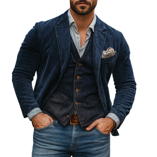 Lorenzo - Nette Blazer en Gilet