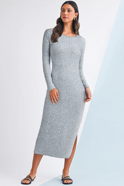 Mackenzie - Gebreide Midi-Jurk