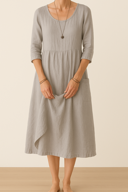 Mona - Vintage Maxi-Jurk