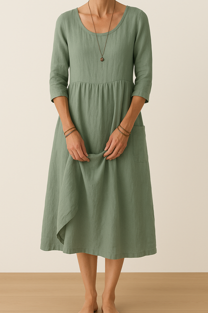Mona - Vintage Maxi-Jurk