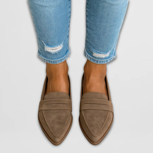 Nora - Suède Loafers