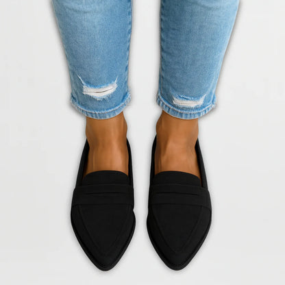 Nora - Suède Loafers